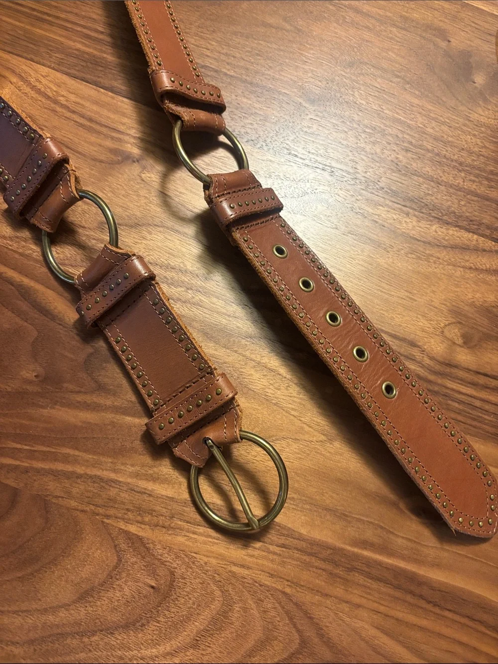 Women's Coldwater Creek Belt Double Ring Belt - Size 2X